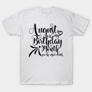 August T-Shirt